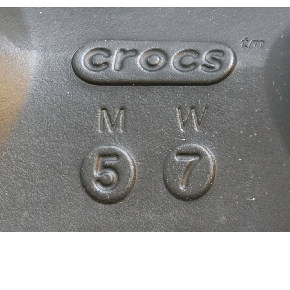 Crocs Stomp Loafer Unisex Black Slip On Platform Casual Sandal Womens 7 Mens 5 - Picture 10 of 10